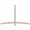 Ekena Millwork Bellingham Smooth Timber Gable Bracket, Douglas Fir, 84"W x 56"H x 3 1/2"D x 3 1/2"F, 16/12 Pitch GBW084X56X0404BEL00SDF - alternate 1
